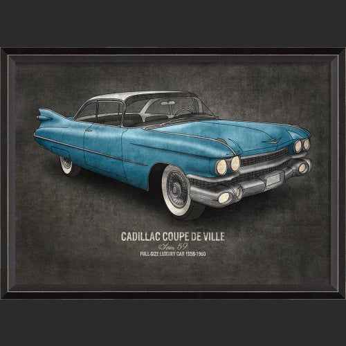 BC Cadillac Coupe de Ville 17x24