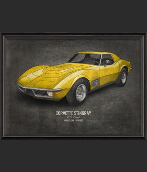 BC Corvette Stingray 17x24