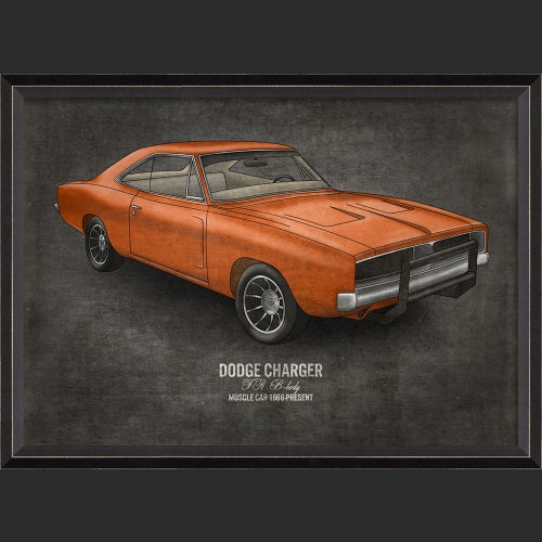 BC Dodge Charger 17x24