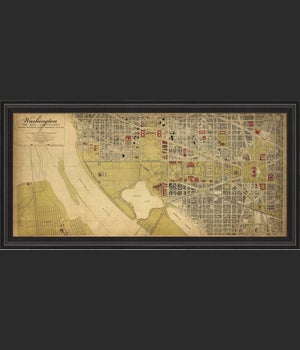 BCBL Washington DC Map 1917