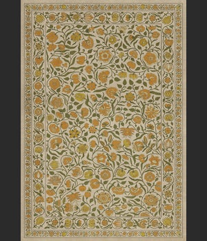 Williamsburg – Antique Floral – A Lane of Yellow 70x102
