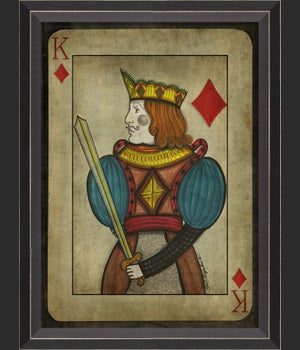 BC King of Diamonds with border