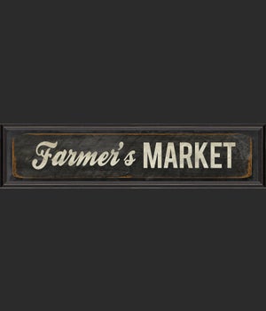 BC Farmers Market Sign