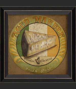 BC Aged Marble Cheese Label
