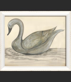 WC the beautiful swan