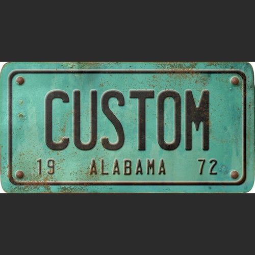 Alabama License Plate Custom