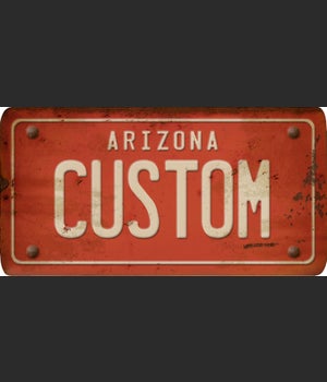 Arizona License Plate Custom