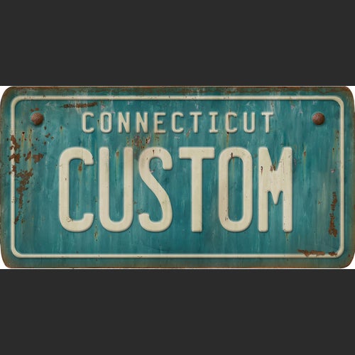 Connecticut License Plate Custom