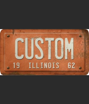 Illinois License Plate Custom