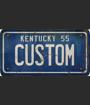 Kentucky License Plate Custom