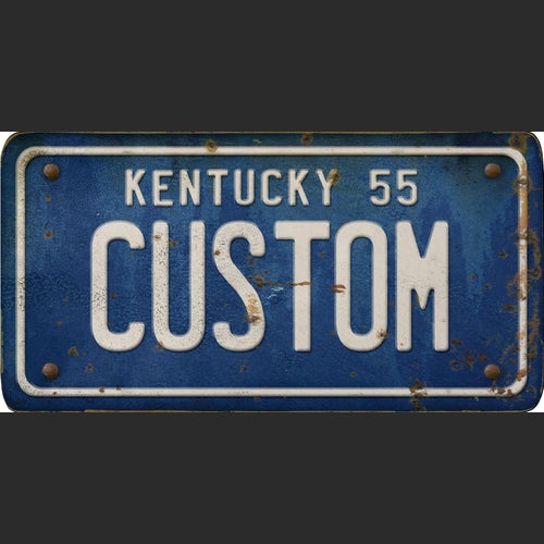 Kentucky License Plate Custom