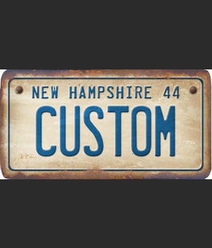 New Hampshire License Plate Custom