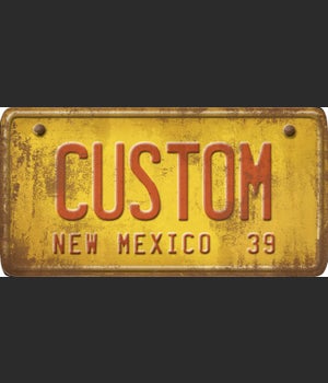 New Mexico License Plate Custom