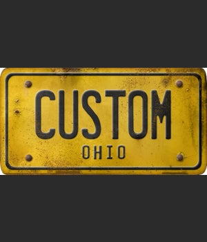 Ohio License Plate Custom