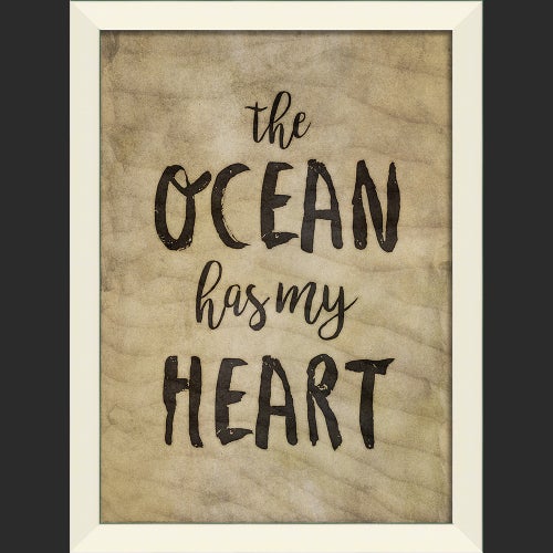 LN The Ocean has my Heart on sand sm