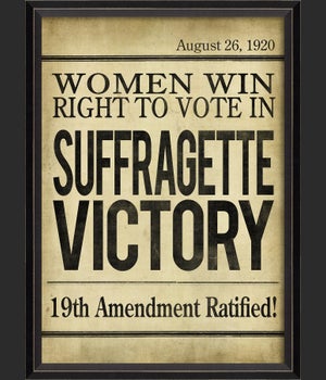 BC Suffragette Victory