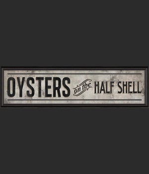 BC Oysters on the Half Shell