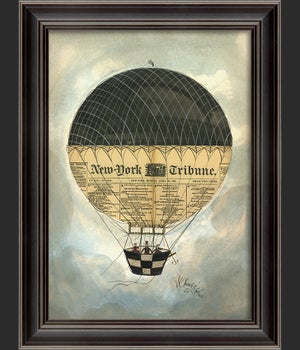 LS New York Tribune Hot Air Balloon