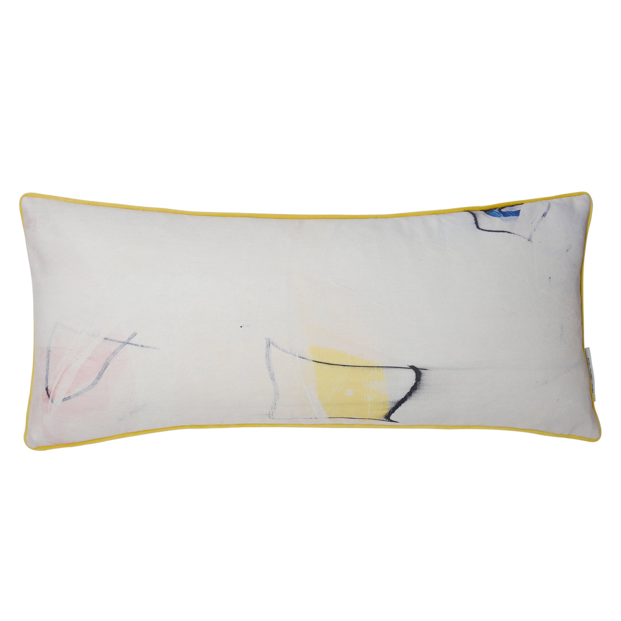 Gucci Brushstrokes Pillow - Blue — Benton Art & Design