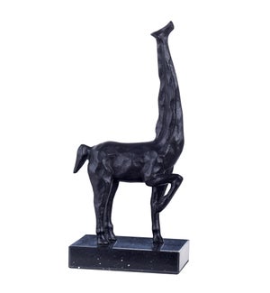 DANN FOLEY LIFESTYLE | Hybrid Animal Sculpture on Pedestal | 11.5 H x 5.2 W x 3.5 D