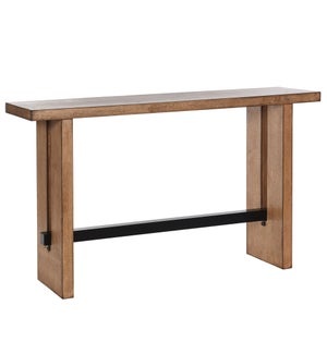 DANN FOLEY LIFESTYLE | Console Table Made of Mango Wood Veneer in a Light Tobacco Brown Finish | Ant