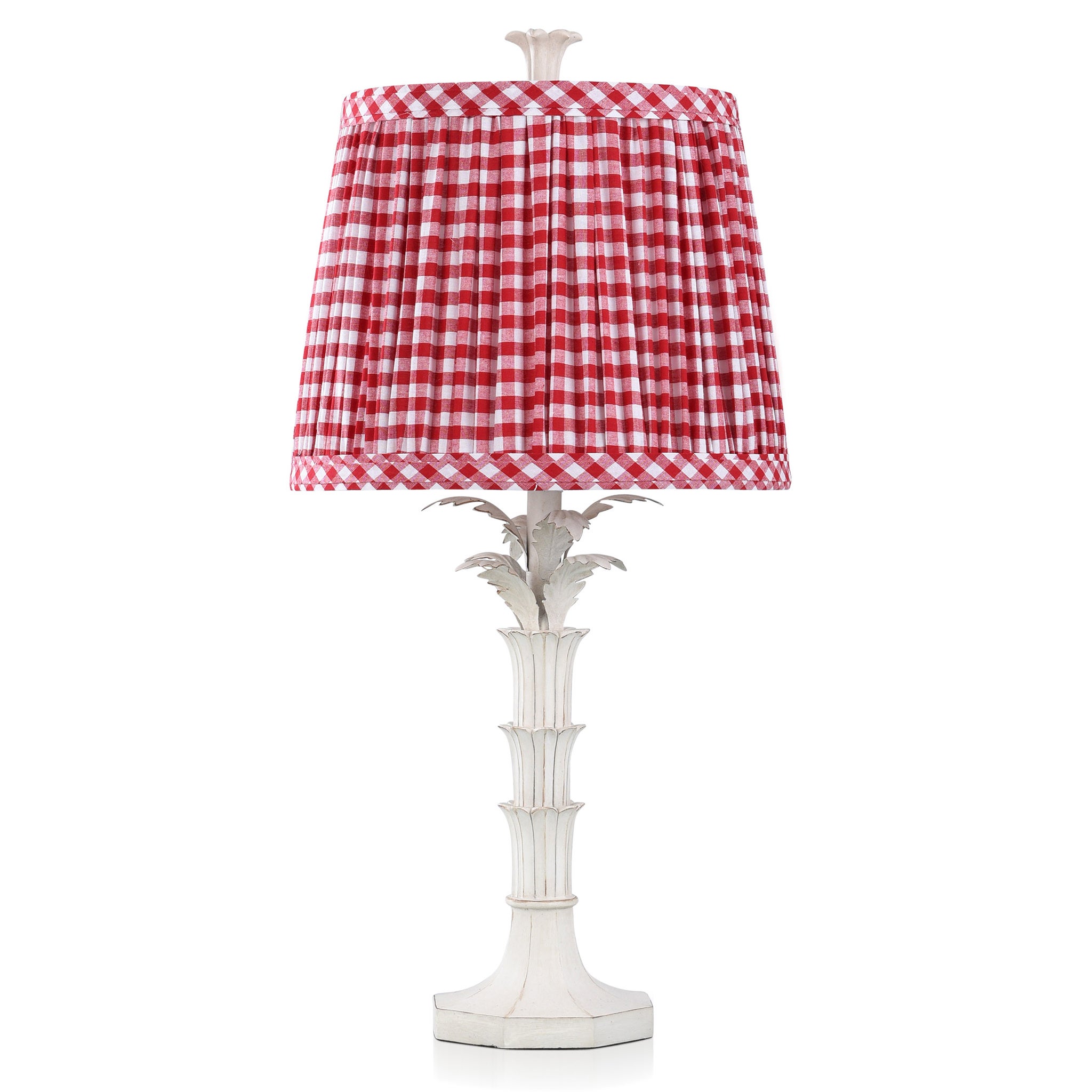 gingham lamp