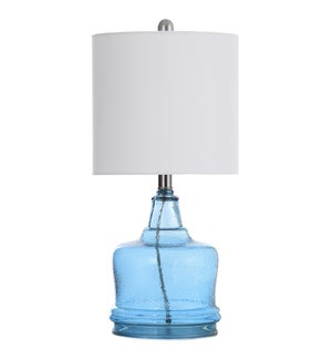 Cerulean | Glass Body Transitional Table Lamp | 60 Watts | On-Off
