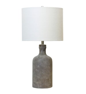 Olney Grey | 30in Concrete Body Table Lamp | 150 Watts | 3-Way