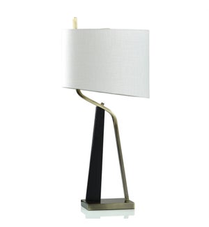 STEEL/MDF TABLE LAMP