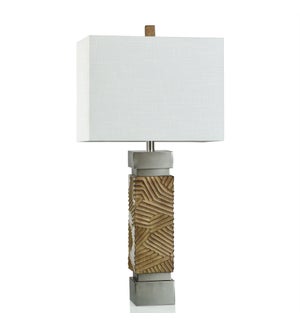 POLY/STEEL TABLE LAMP