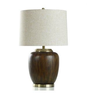 POLY/ STEEL TABLE LAMP
