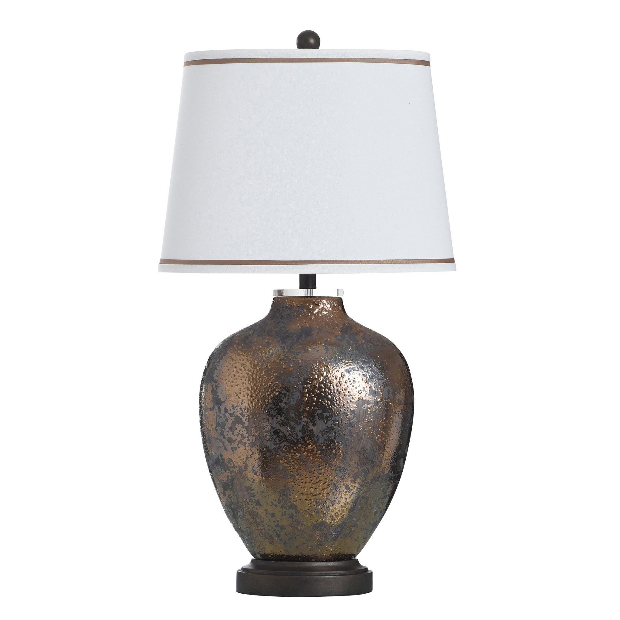 VALLEY BRONZE | Ceramic Table Lamp | 32in Ht. X 17in W. X