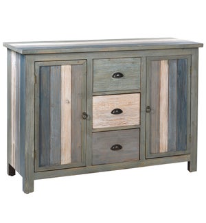 Sanibel Breakfront with Three Drawers and Two Doors