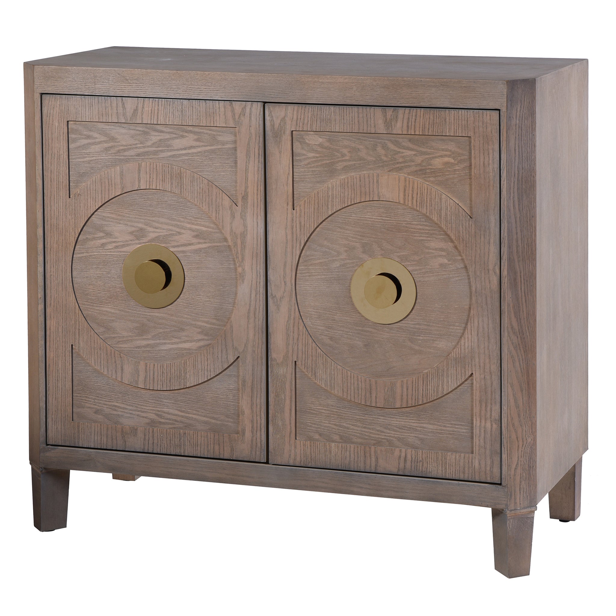 SF25659 by Style Craft - SOPHIE CHEST 32in w. X 32in ht. X 16in d. Three  Drawer Chest with Laser Cut Stainless Steel Over