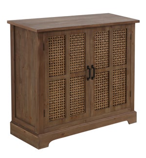 ACORN | Two Door Wooden Cabinet | 34in ht. X 36in w. X 14in d.