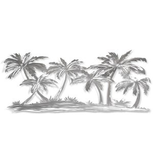 ISLAND IN THE STREAM | StyleCraft Exclusive Lazer Cut Thick Gauge Etched Aluminum Wall Sculpture | 1