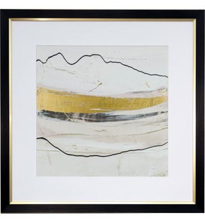 AUSTIN ALLEN JAMES | Abstract Framed Print Under Glass | 33in w X 33in ht