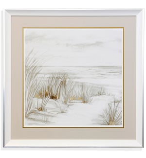 MISSING SUMMER | Framed Print Under Glass |35in w. X 35in ht. X 1in d.