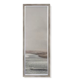 QUIET COAST I | Textured Framed Print | 52in ht. X 19in w.