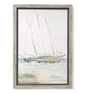 SAILING AWAY II  | Textured Framed Print | 41in ht. X 29in w.
