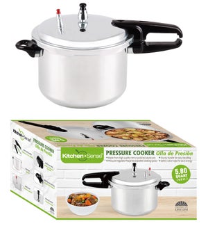 5.5L Aluminum Pressure Cooker without Steamer (6)