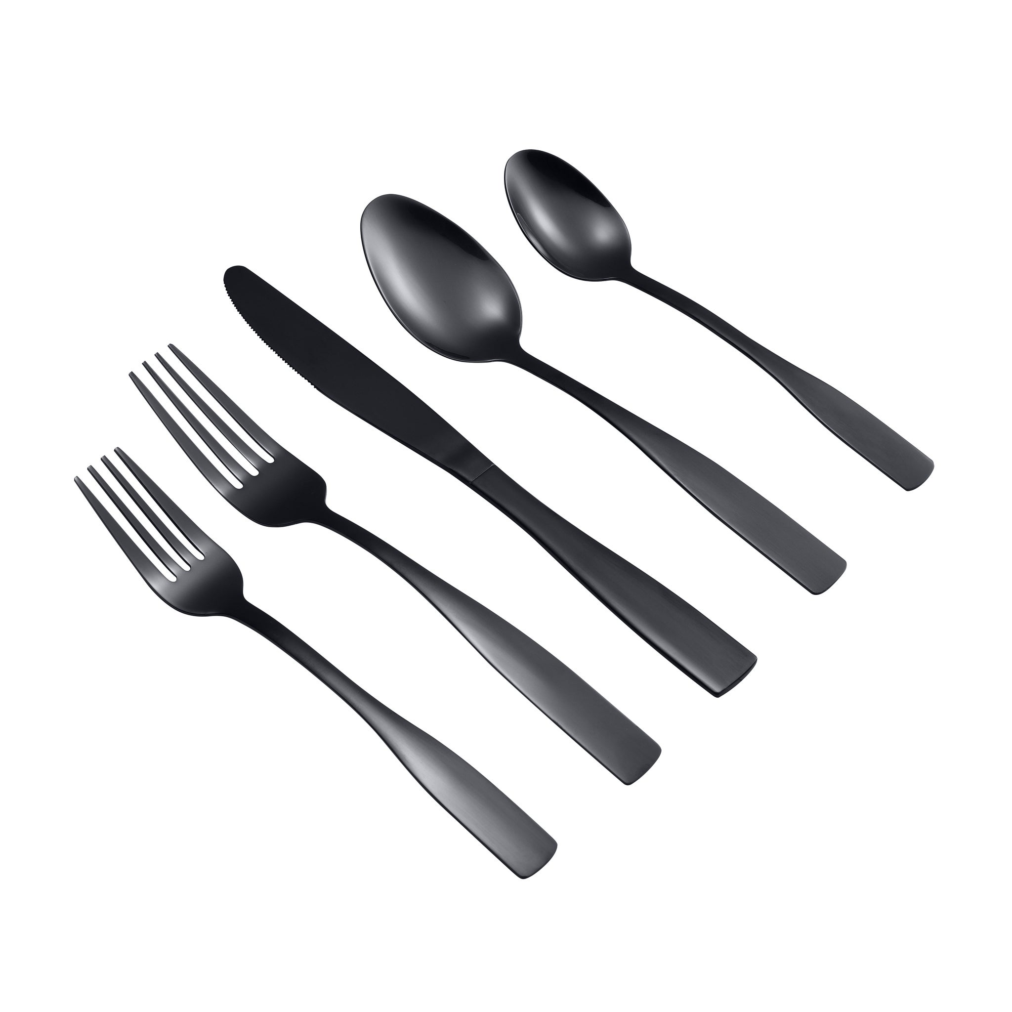 Black - 20Pc Flatware Set (10) - new items | American Dream Home
