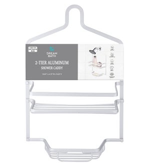 2-Tier Aluminum Shower Caddy (12)