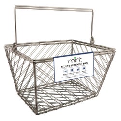 Assorted - Set of 2 Medium Storage Baskets with Handle (6sets)