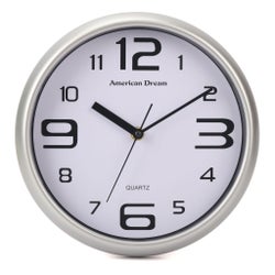 10" No-Ticking Wall Clock (10)