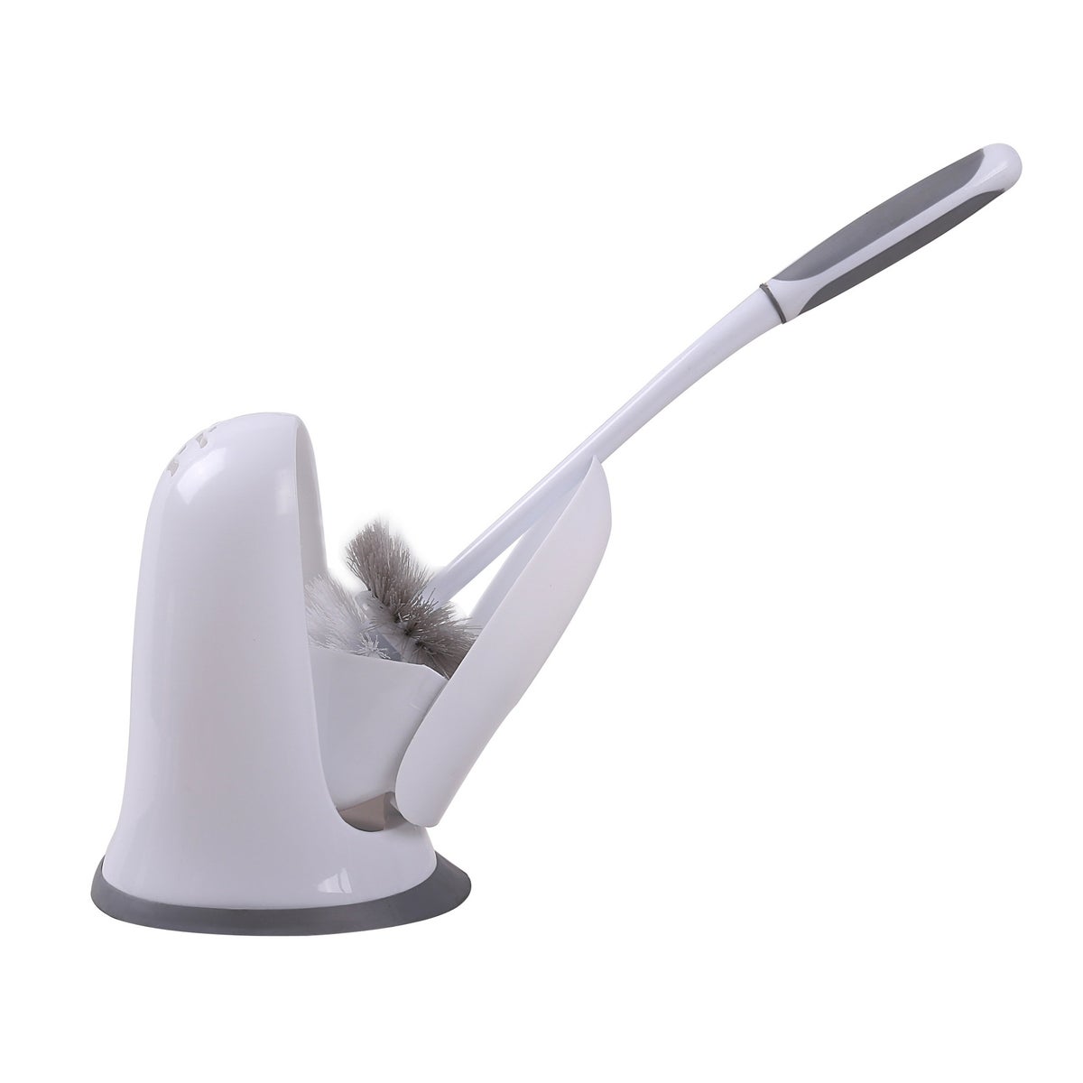 Toilet Bowl Brush with Hide-away Caddy (12)