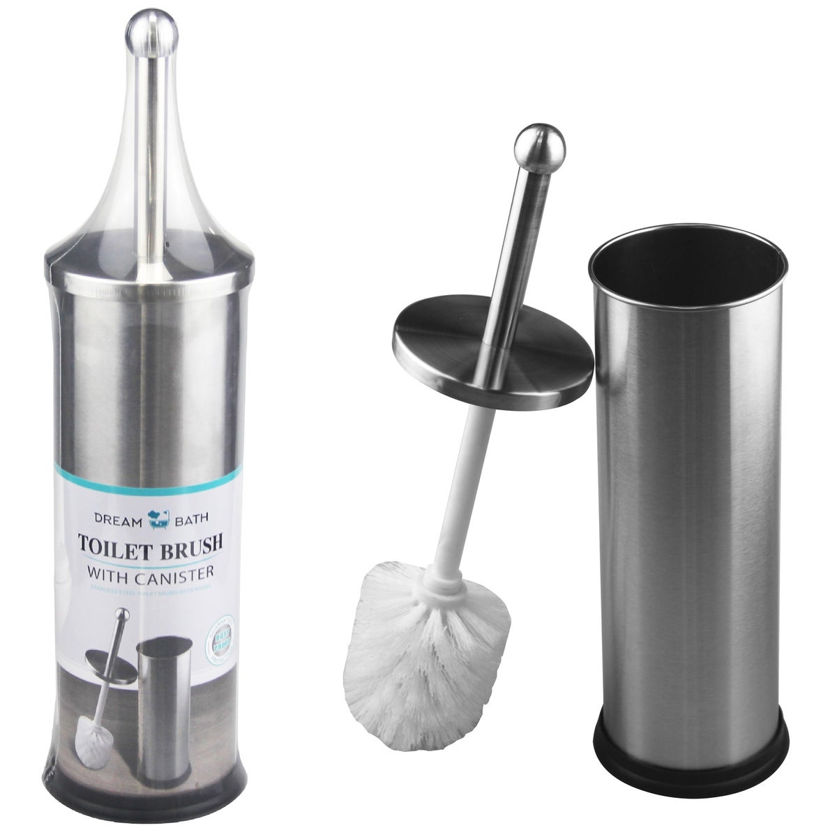 Satin Nickel - Stainless Steel Toilet Brush (12)