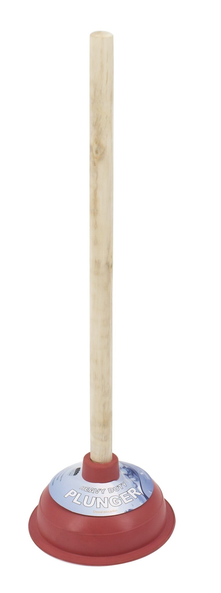 Wooden - Heavy Duty Double Layer Plunger (24) - cleaning