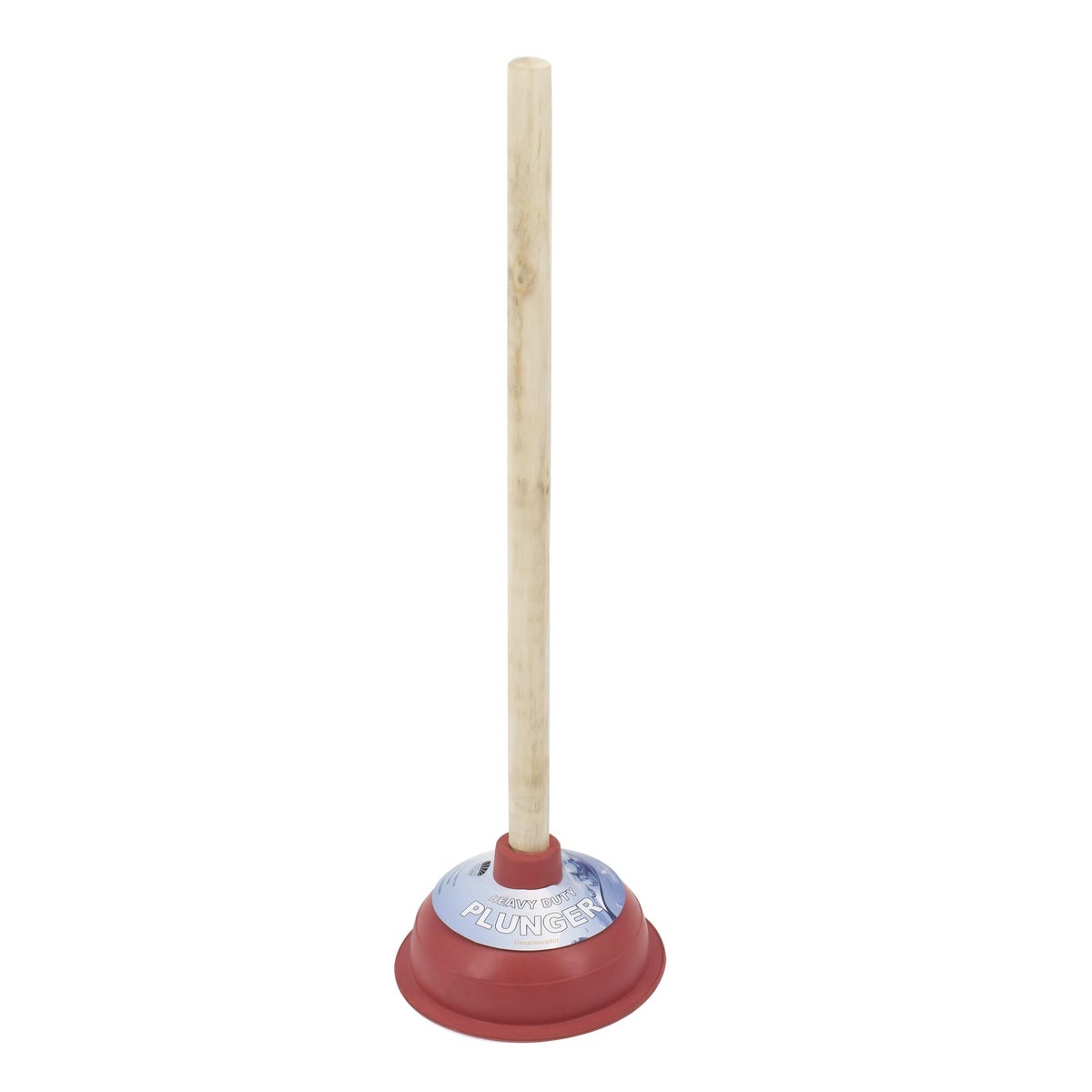 Heavy Duty Wooden handle Plunger W/ Double Layer (24)