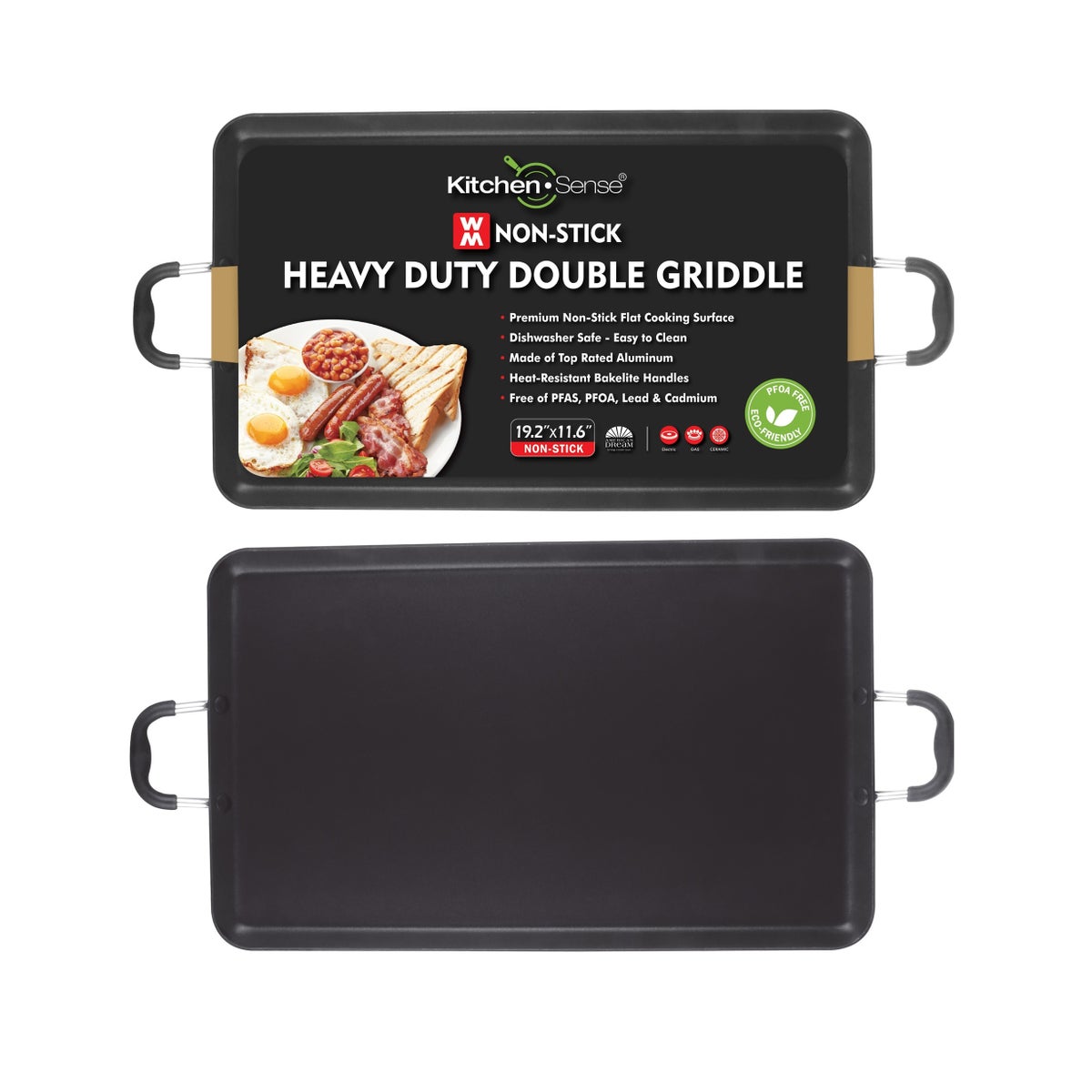 19.2"x11.6" Heavy Duty Double Griddle (6)